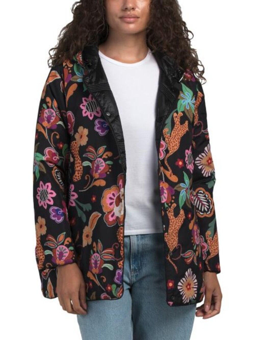 JOHNNY WAS Arches Quilted Reversible Puffer Jacket